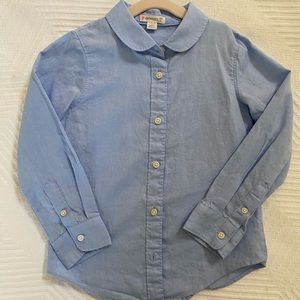 J.Crew Crewcuts Oxford shirt Peter Pan collar, 5T